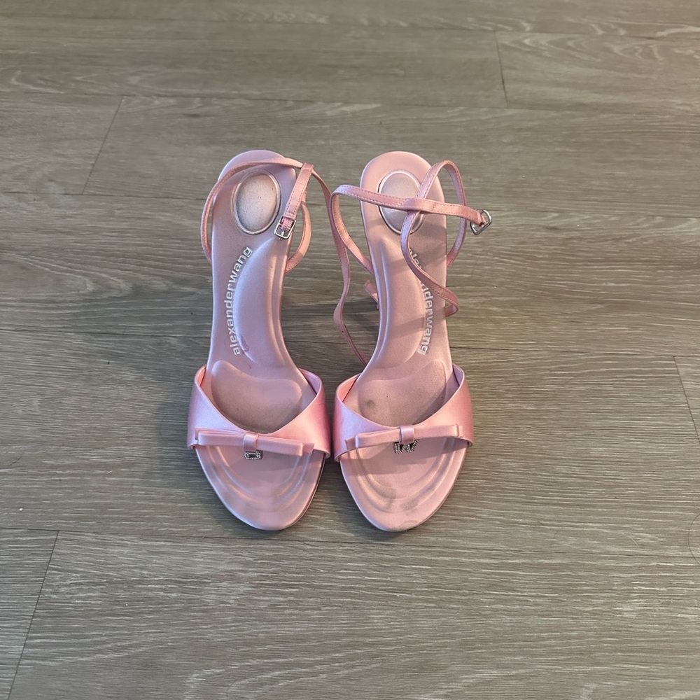 baby pink A wang heels